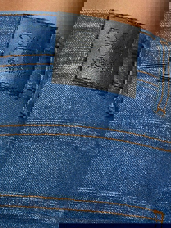 Crosshatch Kremtap Cargo Jeans Stone Wash