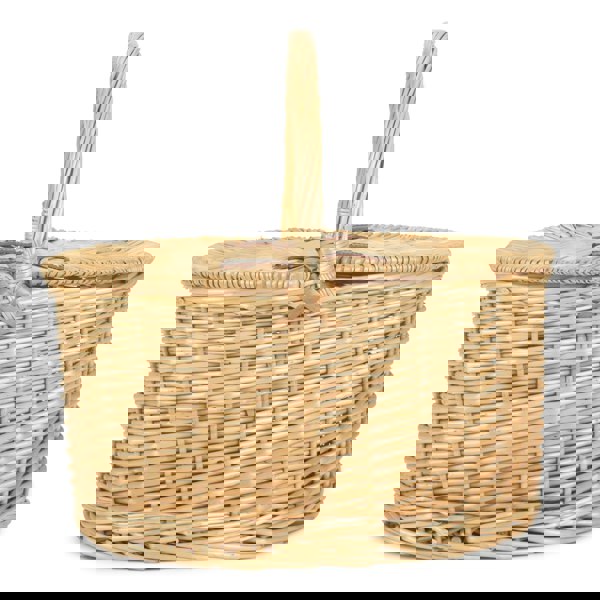 Wicker Picnic Baket with Lining