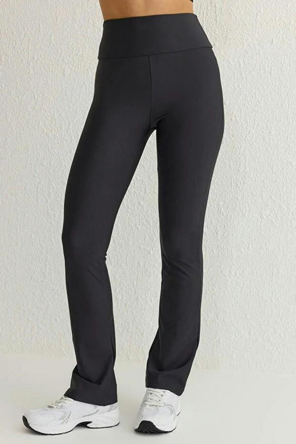 WOVCOR Straight Cut Slimming Knit Sports Leggings