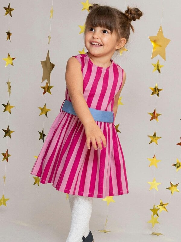 Kite Girls Organic Super Stripe Party Dress