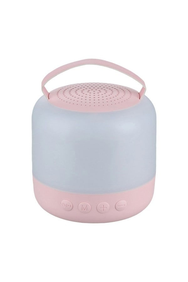 Living and Home Portable Wireless RGB Light Karaoke Speaker With 2 Microphones