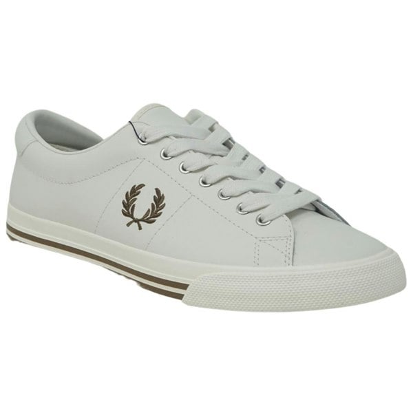 Fred Perry Underspin Leather Trainers - White