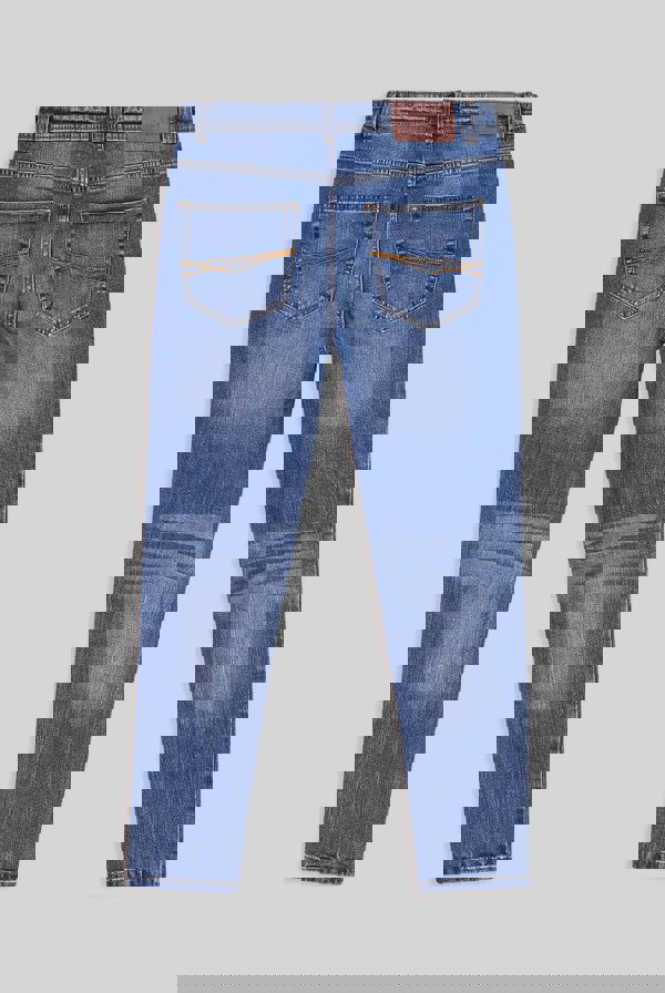 ENORSIA Mens Cotton Blend Slim Fit Jeans