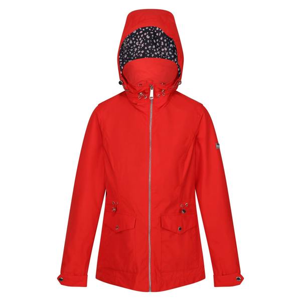 Regatta Womens/Ladies Navassa Waterproof Jacket - High Risk Red