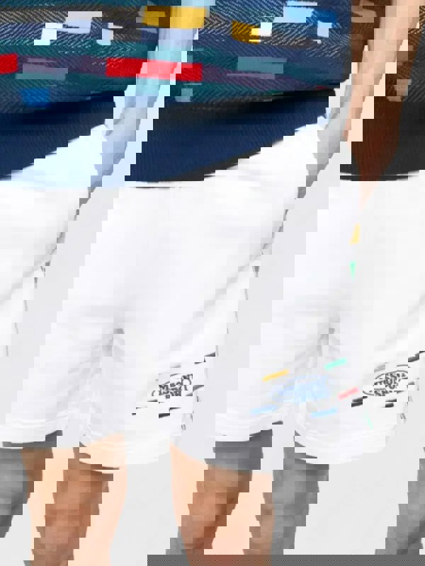 Missoni Logo Jersey Shorts White