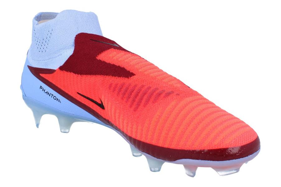 Nike Phantom 6 High Elite Fg Mens Football Boots Hj2147 Soccer Cleats  400 - Royal Tint Bright Crimson 400 - Photo 3
