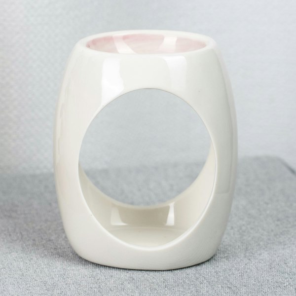 Fosse Living Oval Ceramic Wax Melter - Pink