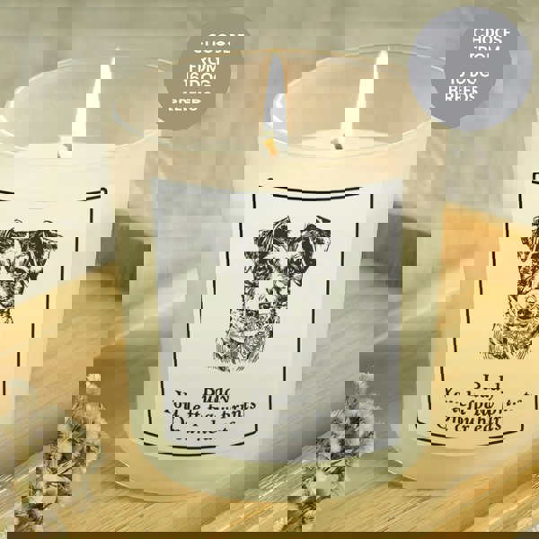 Personalised Memento Company Personalised Dog Breed Candle Jar