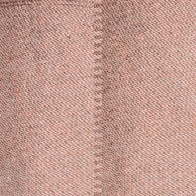 Harry Brown London Giacomo Slim Fit Cotton Linen Suit Trousers in Rust