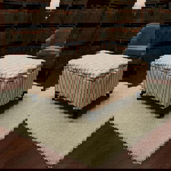 Upholstered large blanket box for master bedroom with hidden storage