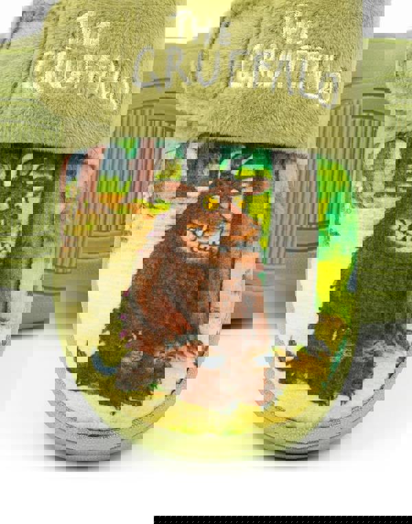 Gruffalo & Friends Unisex Kids Green Sat In The Woods Velcro Loafer Slippers