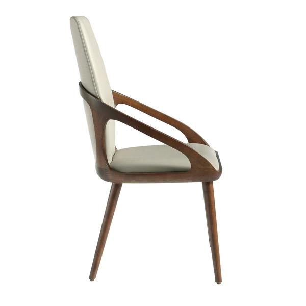 Angel Cerdá Cream Leatherette Chair 4066