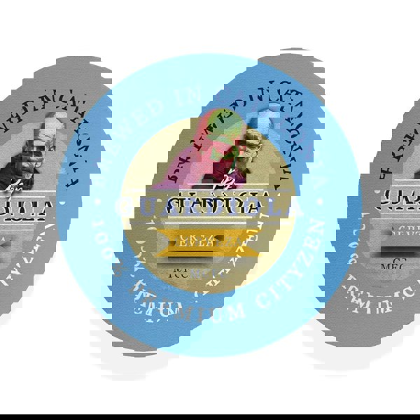 BritishmadeGifts Manchester Blue Football Fan - Retro Bar Box - The Perfect Time Capsule Gift Box for Football Lovers