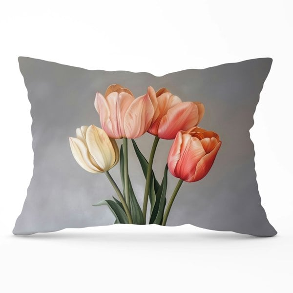 Warren Reed Spring Tulips Cushions