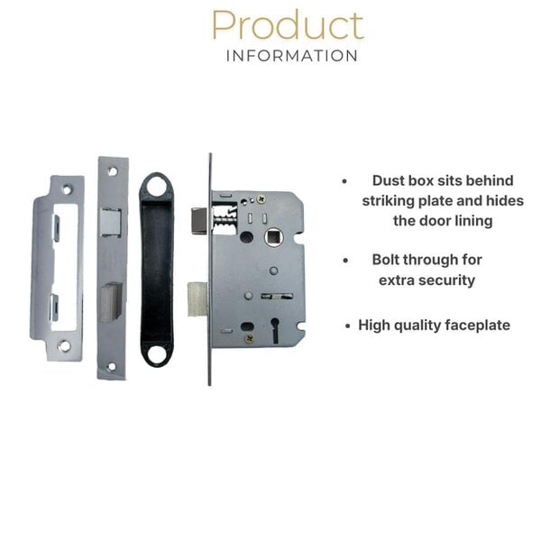 EDH Door Hardware Matt Black Victorian Scroll Door Handles – Handle Only, Handle + Lock or Lock Only – 150mm x 43mm