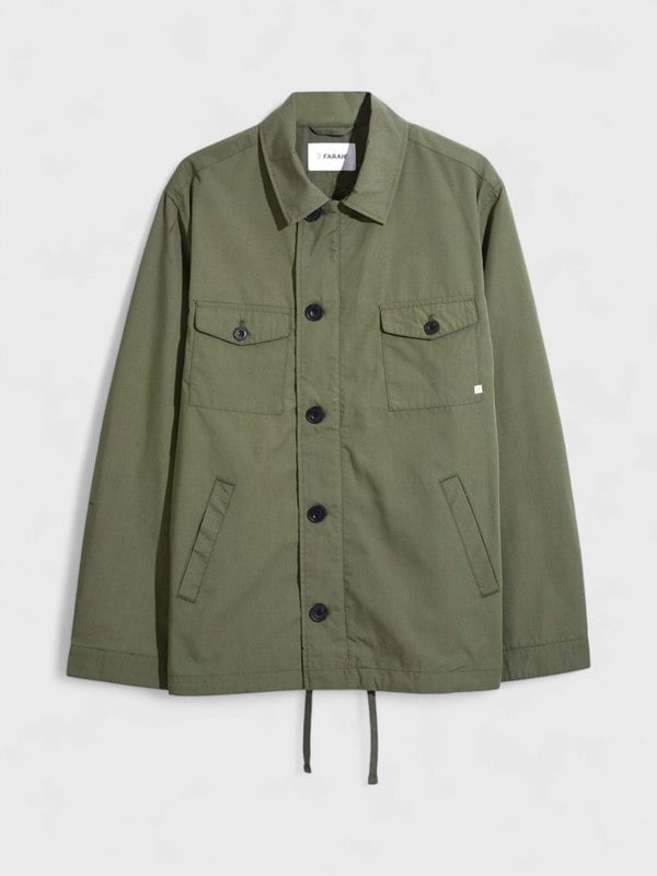 Farah Robby Pocket Jacket Vintage Green