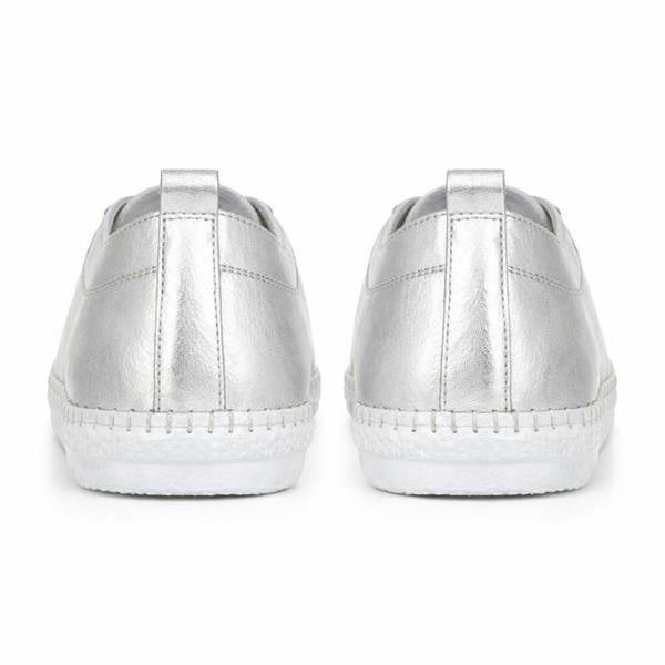 Mod Comfys LOUISE Comfort Shoes   in  Silver