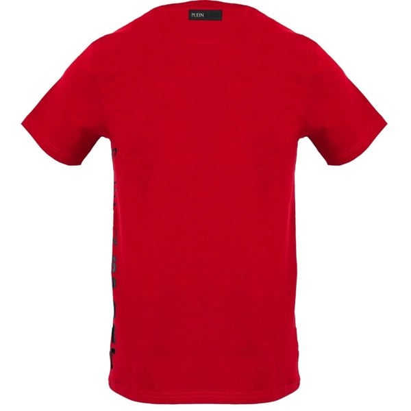 Plein Sport Bold Side Logo Red T-Shirt S