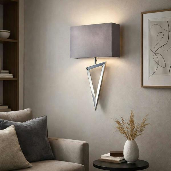 Pagazzi Lighting Gresham Polished Chrome Wall Light