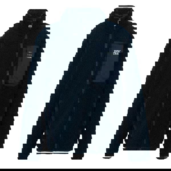 Regatta Childrens/Kids Frankie Full Zip Fleece Jacket - Navy - 