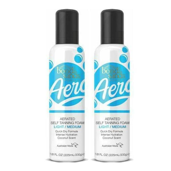 Bondi Sands 2 x Bondi Sands Aero Aerated Self Tanning Foam - Light/Medium 225ml