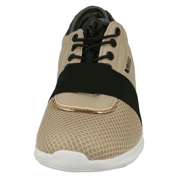 Elle Sport Ladies ELLE SPORT Elasticated Strap Detailed Trainers F7098
