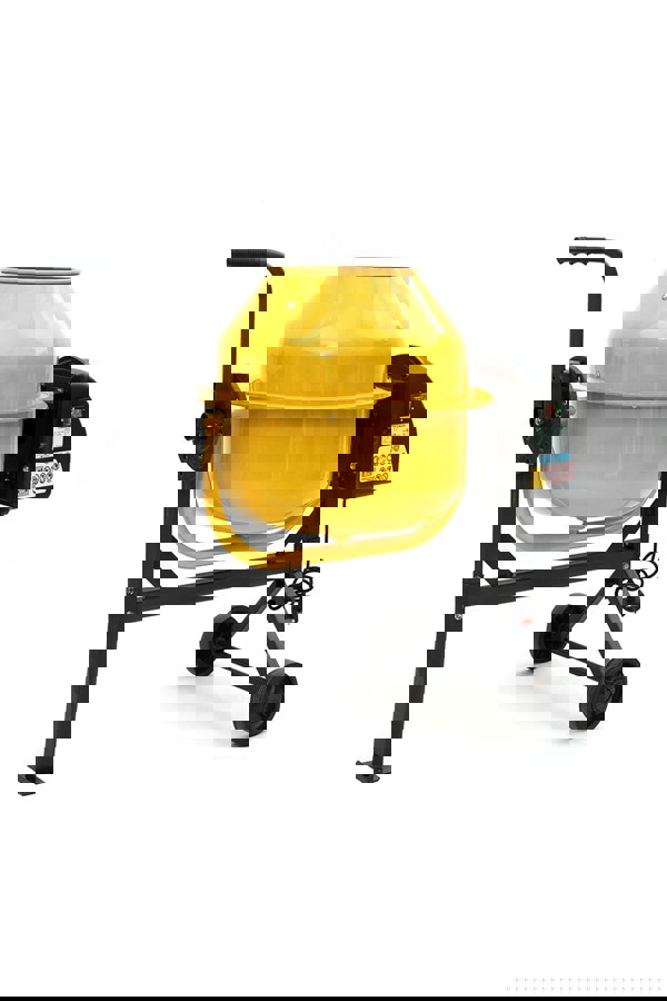 Living and Home 108cm W x 50cm D Electric Portable Cement Concrete Mixer with Wheels