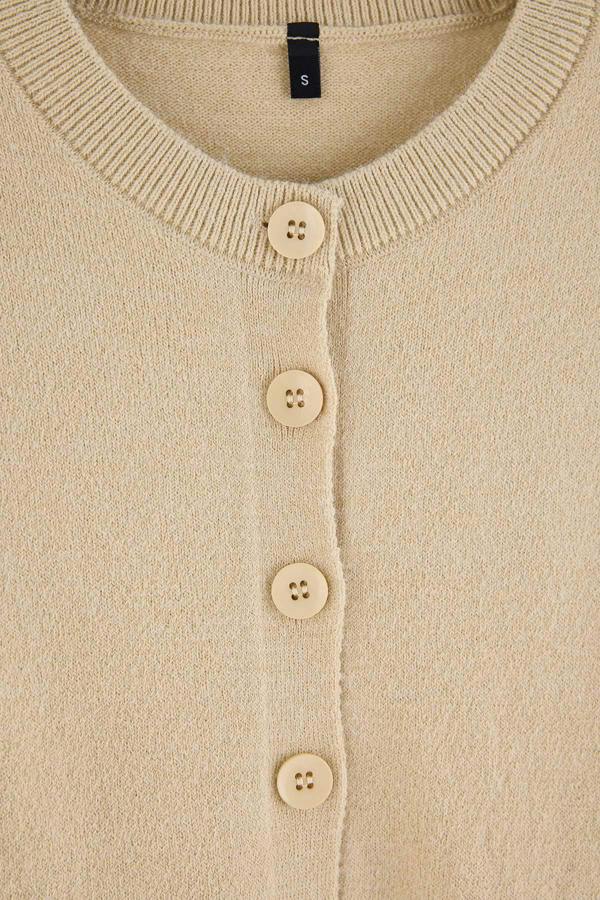 Long Sleeve Regular Fit Knitted Cardigan