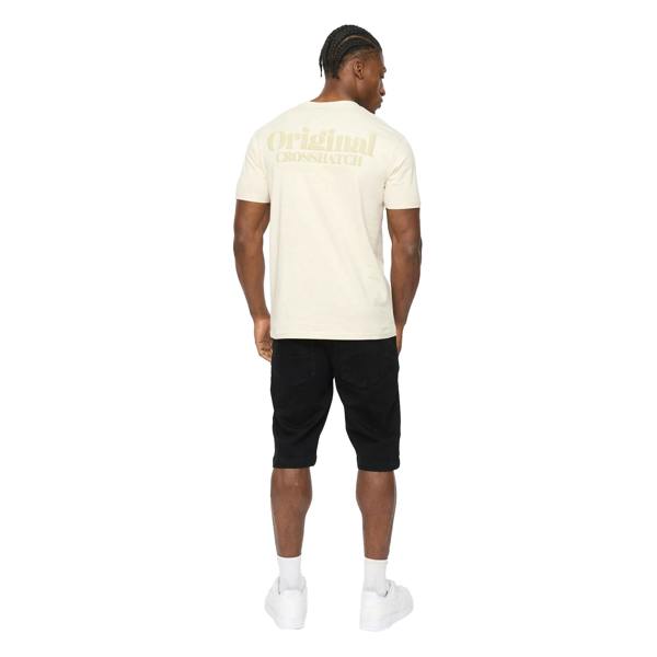 Crosshatch Mens Simtanks T-Shirt - Neutral - 