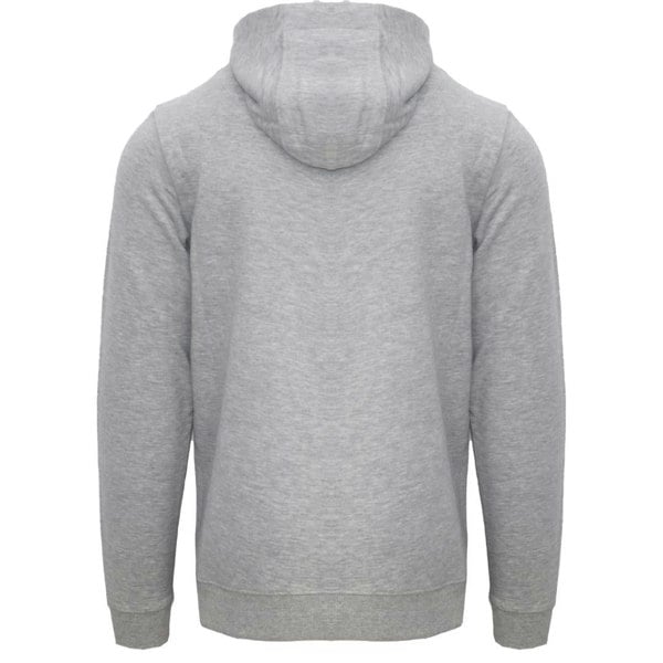 Aquascutum Classic Embossed Signature Logo Zip-Up Hoodie - Grey