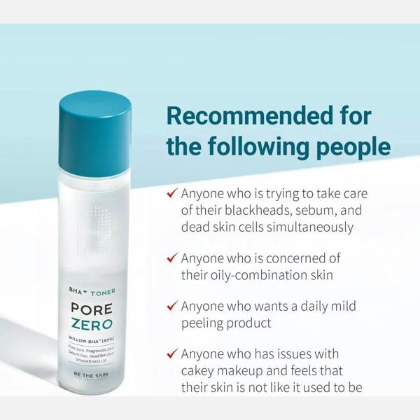 BE THE SKIN BHA+ PORE ZERO Toner 150ml