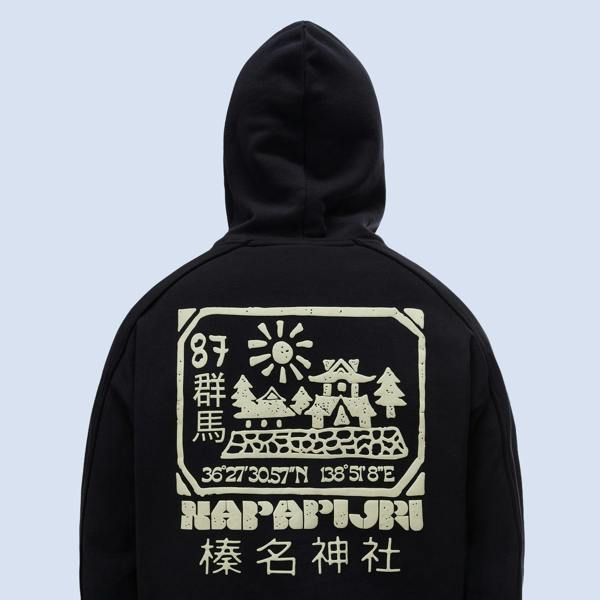 Napapijri B-Teza Puff Print Hoodie