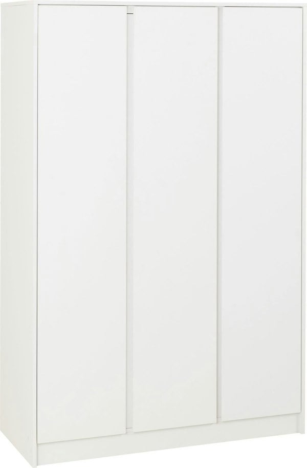 Seconique Malvern 4 Piece Bedroom Set with 3 Door Triple Wardrobe