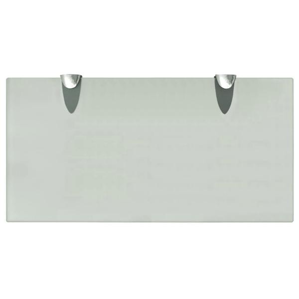 Berkfield Floating Shelf Glass 40x20 cm 8 mm