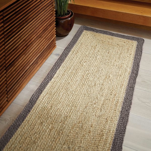 Origins Jute Border Grey