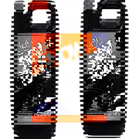 Cleenly Orange Snow Foam - High Performance Formula with Super Thick Foam 5L