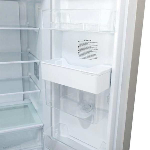 Willow 415L American Style Fridge Freezer WSBES4MDX - Inox