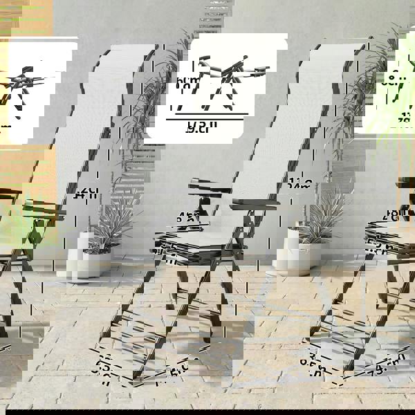 Outdoor Lounge Chair Set