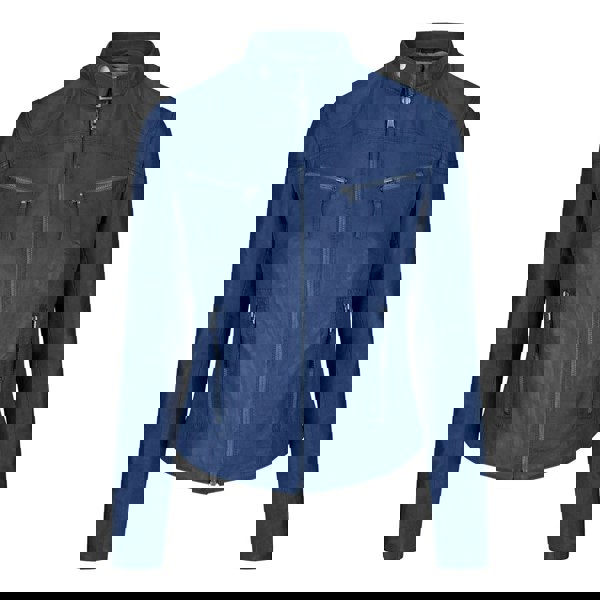 Leather Company Women's Leather Fitted Biker Brown Jacket