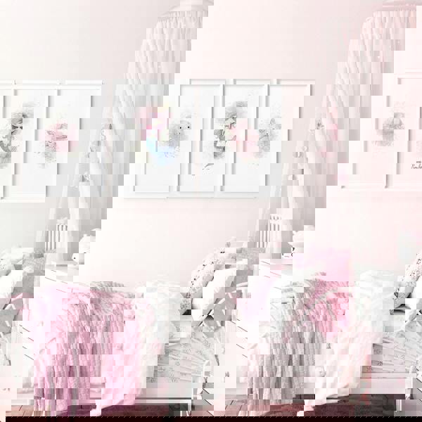 Mermaid Decorations Bedroom | Set of 3 wall art prints