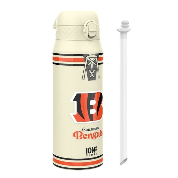 ION8 NFL x ION8 Insulated Steel Water Bottle, NFL Bengals, 750ml (24oz)