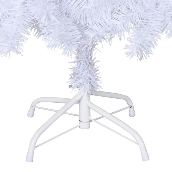 Berkfield Artificial Christmas Tree with Thick Branches White 150 cm PVC