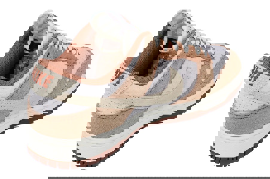 Nike Dunk Low Retro PRM Mens Trainers Dd1390  100 - Sail Fossil Medium Curry 100 - Photo 2