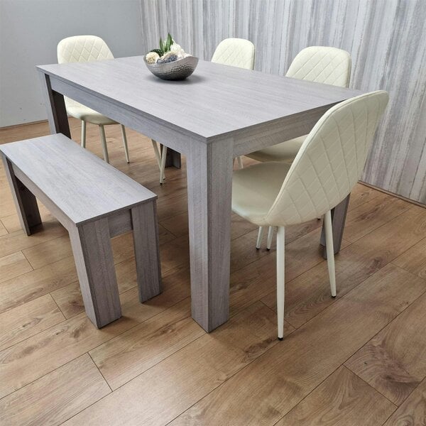 Kosy Koala Dining Table Set with 4 Chairs Dining Room, Kitchen table set of 4, and Bench