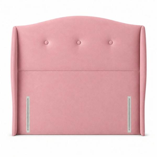Great British Beds Bianca Headboard - Pink Plush