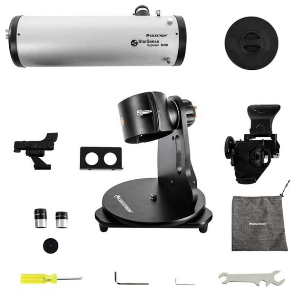 Celestron StarSense Explorer 114mm Smartphone App-Enabled Tabletop Dobsonian Telescope