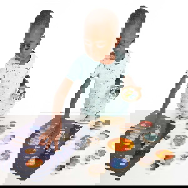 tickit Wooden Solar System Discs