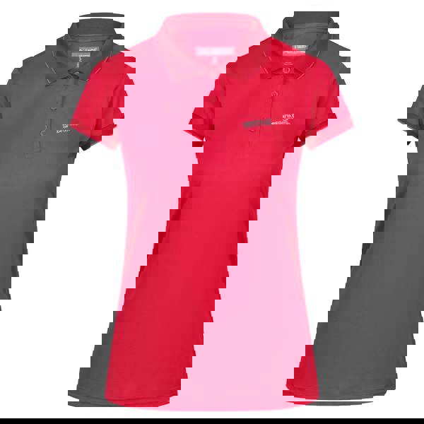 Regatta Womens Remex II Polo Neck T-Shirt - Pink Potion Solid