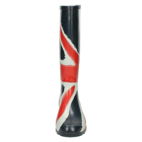 Spot On Ladies Spot On Union Flag Wellington Boots