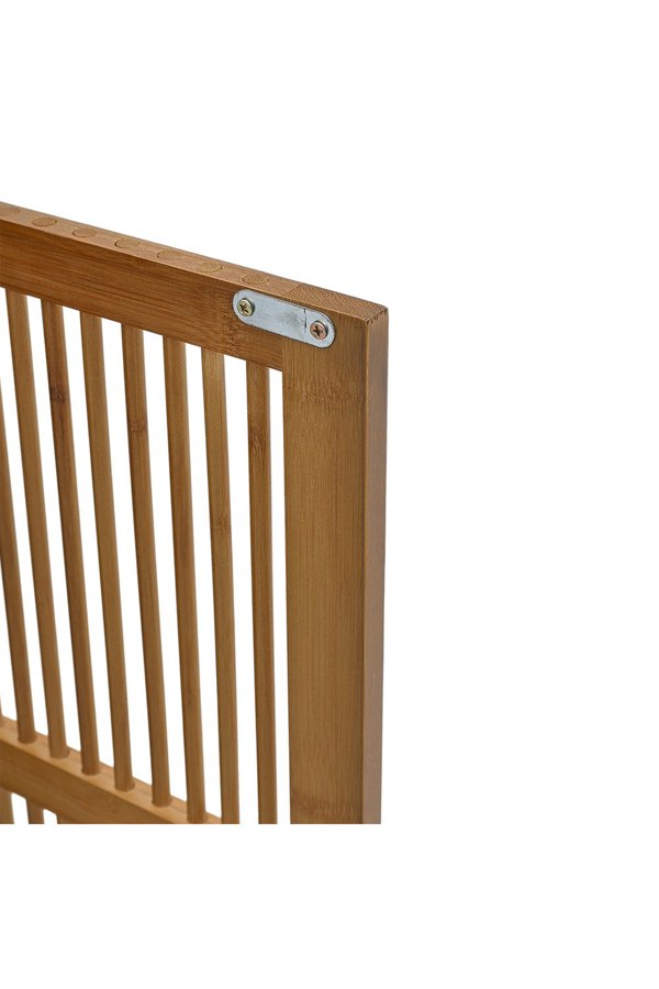 Living and Home Bamboo Entryway Storage Shoe Cabinet with Bench